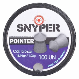 Chumbinho Snyper Pointer 5.5mm 100un.