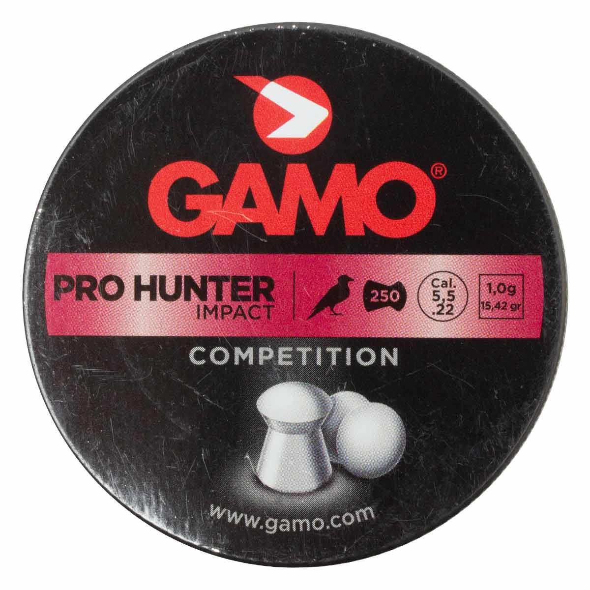 Chumbinho GAMO Pro Hunter Para Carabina 5 5mm Com 250 Unidades